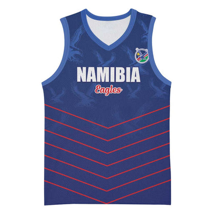 Custom Namibia Cricket Basketball Jersey Go Champions LT15