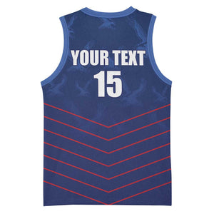 Custom Namibia Cricket Basketball Jersey Go Champions LT15