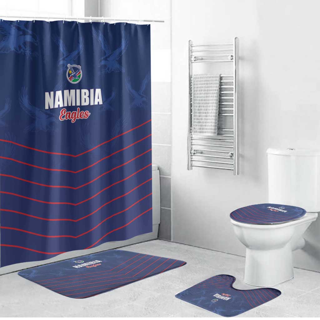 Namibia Cricket Bathroom Set Go Eagles Go