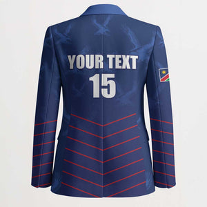 Custom Namibia Cricket Blazer Go Eagles Go
