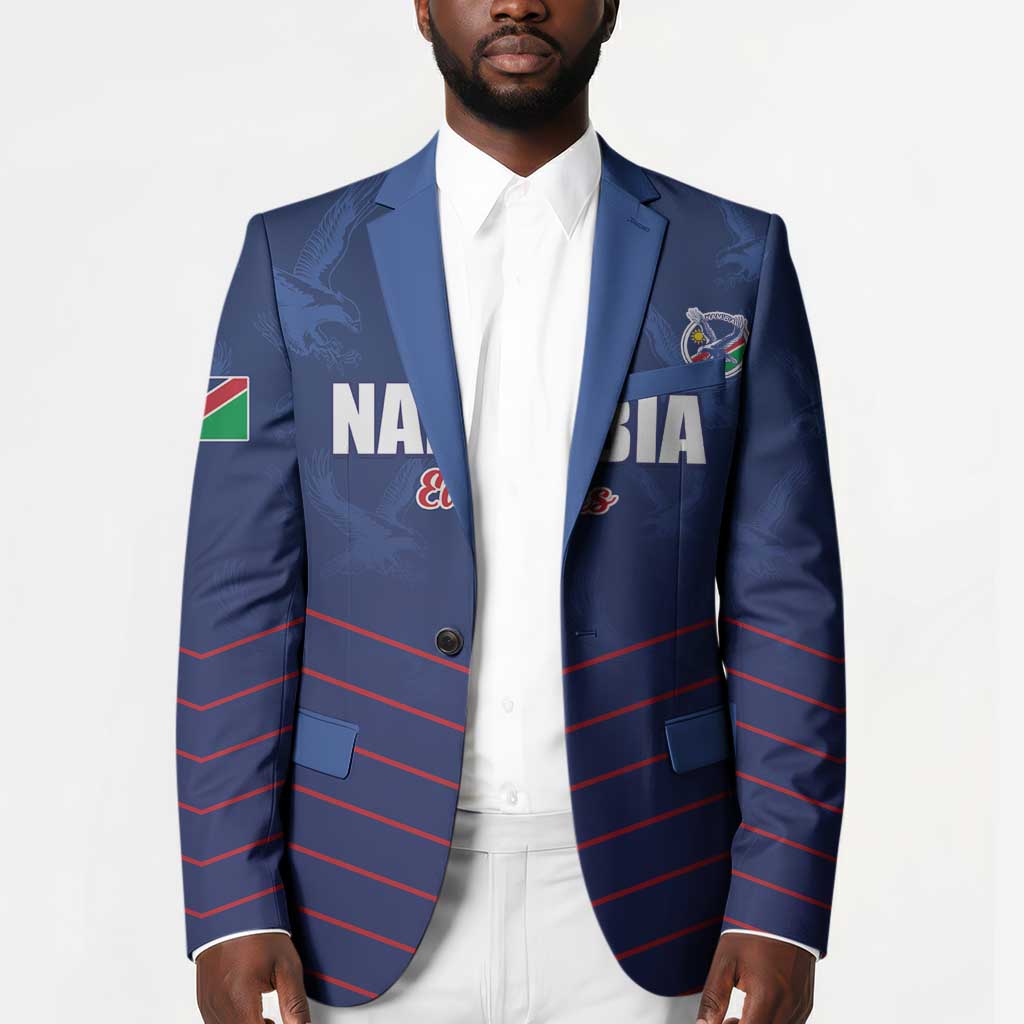 Custom Namibia Cricket Blazer Go Eagles Go