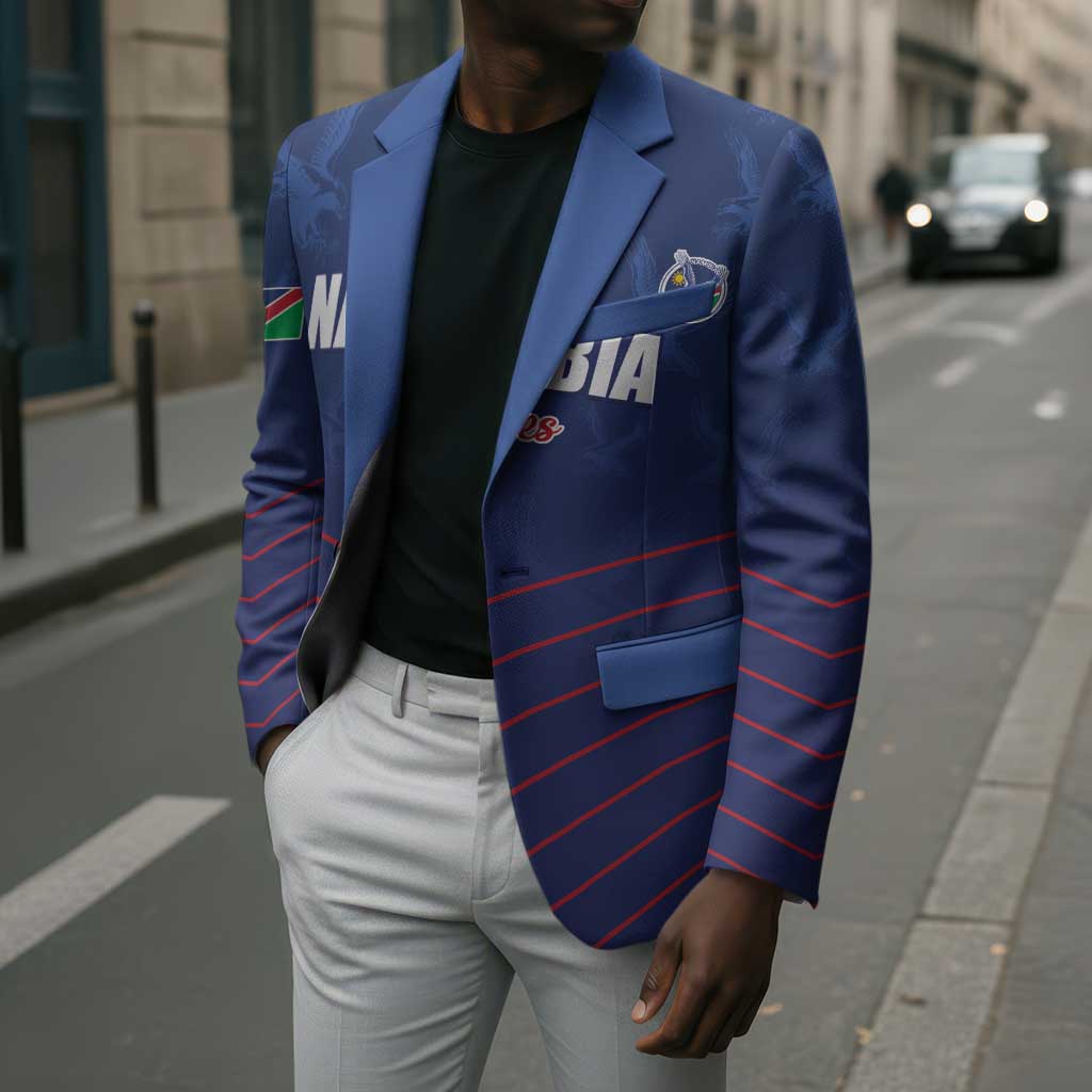 Custom Namibia Cricket Blazer Go Eagles Go