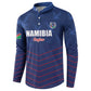 Custom Namibia Cricket Button Sweatshirt Go Eagles Go