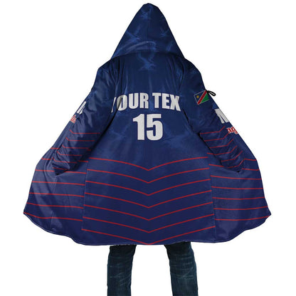 Custom Namibia Cricket Cloak Go Eagles Go