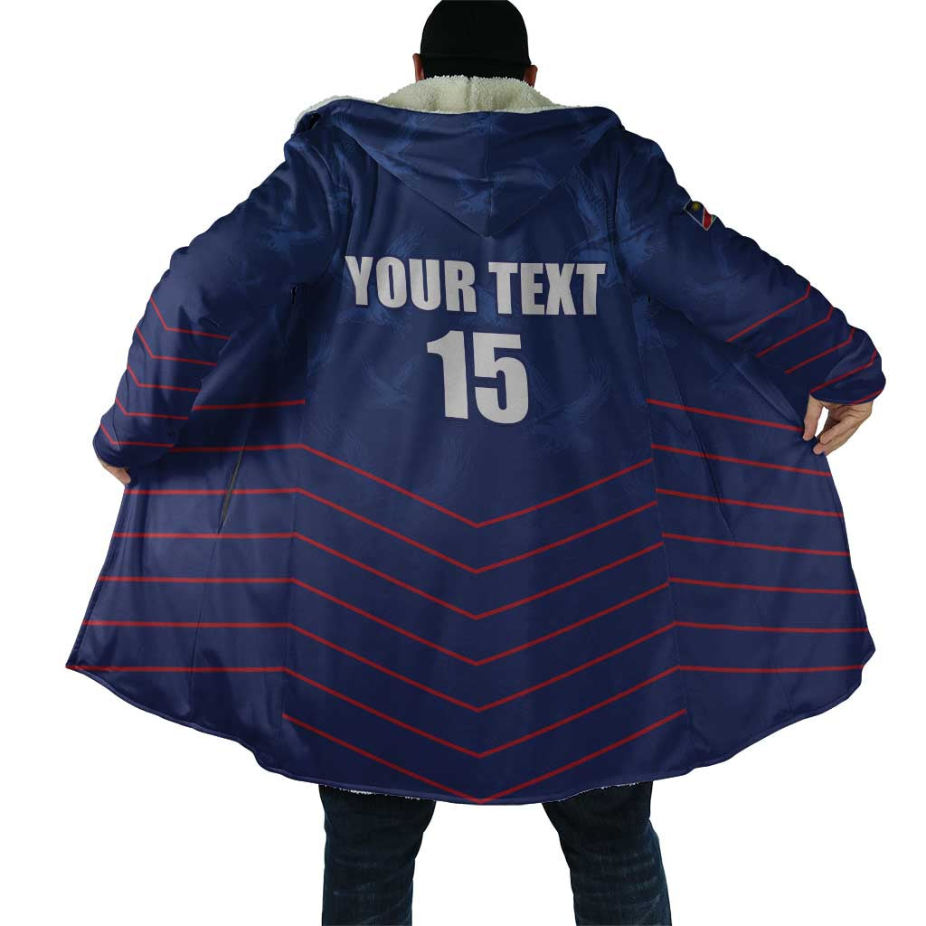 Custom Namibia Cricket Cloak Go Eagles Go