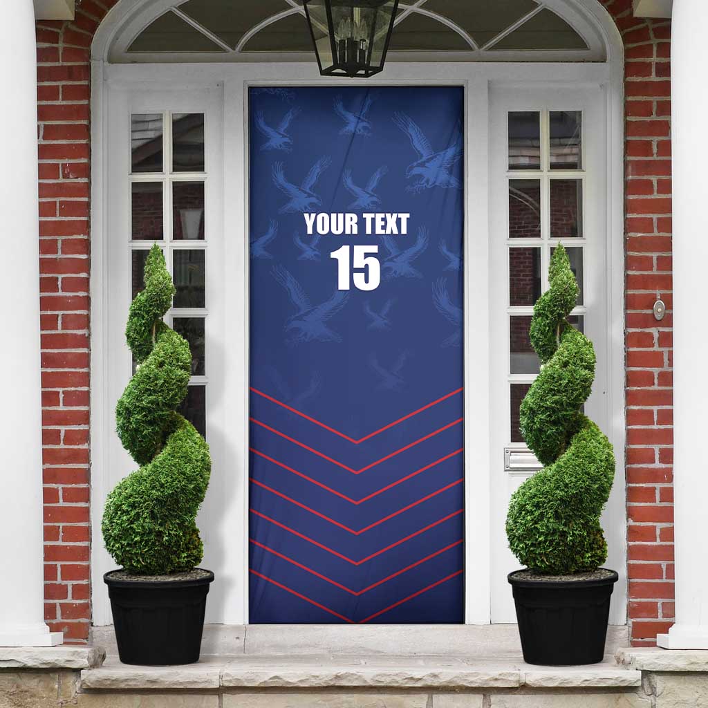 Custom Namibia Cricket Door Cover Go Eagles Go