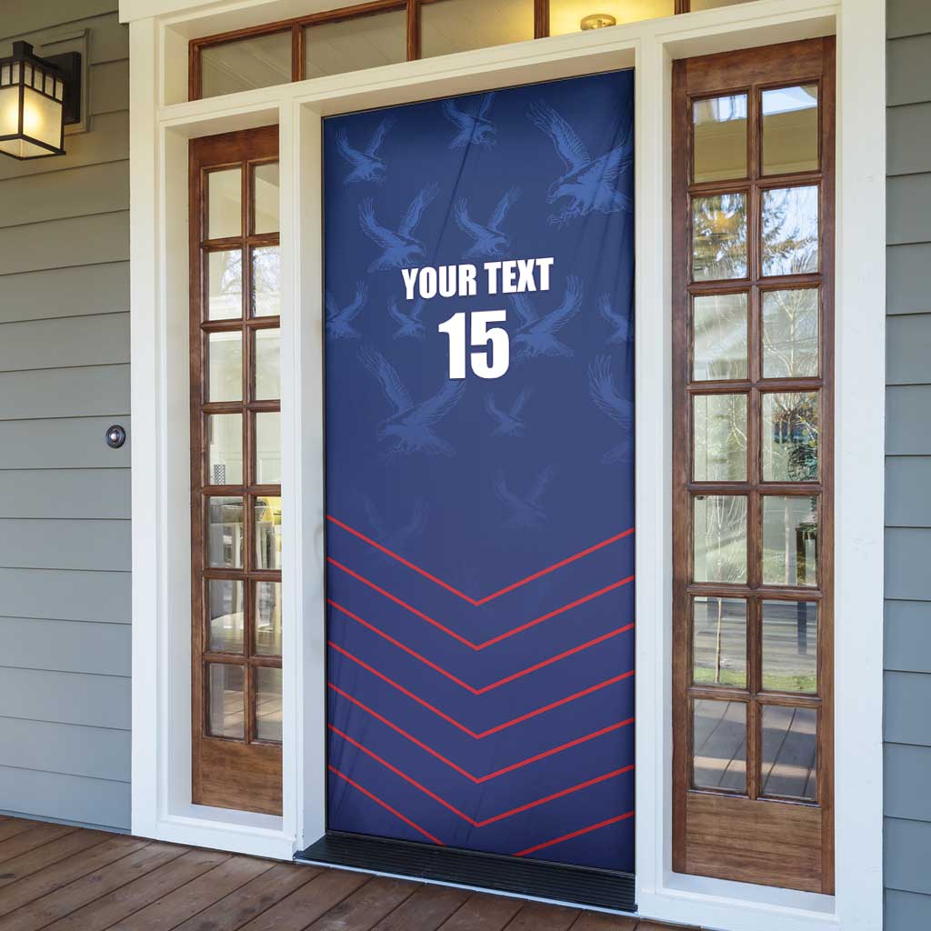 Custom Namibia Cricket Door Cover Go Eagles Go