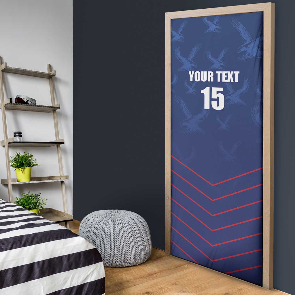 Custom Namibia Cricket Door Cover Go Eagles Go