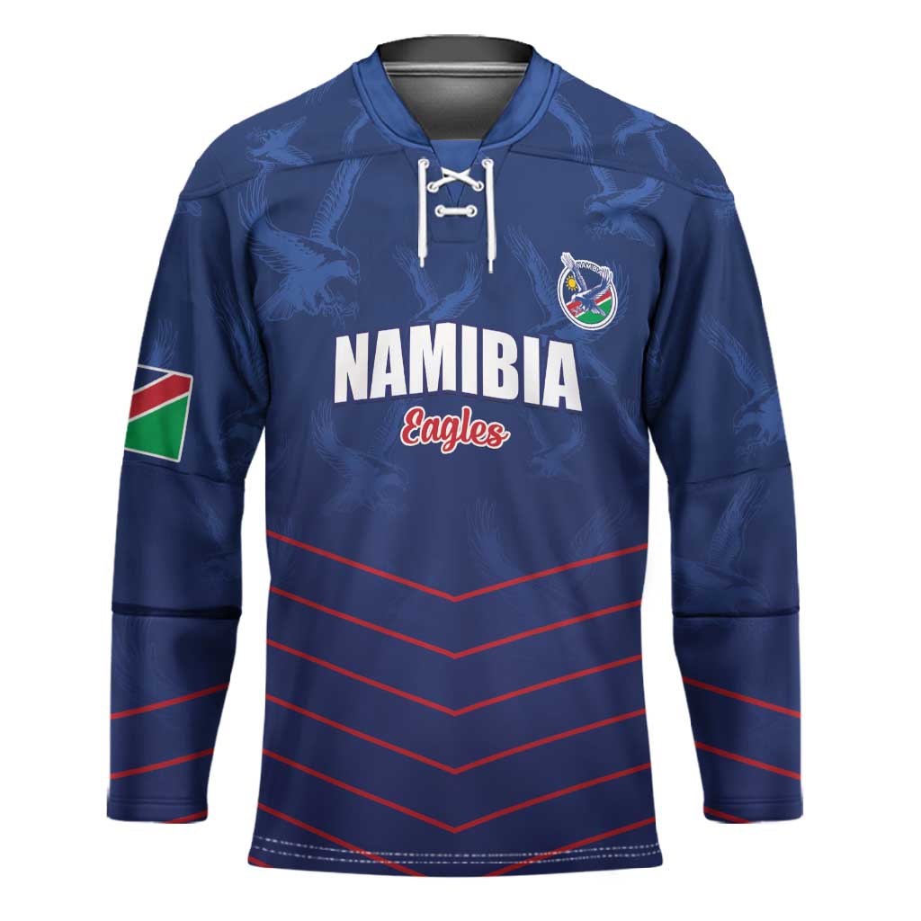 Custom Namibia Cricket Hockey Jersey Go Eagles Go