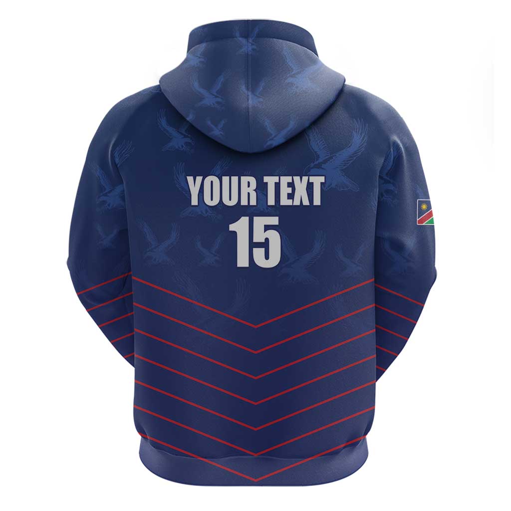 Custom Namibia Cricket Hoodie Go Champions - African Pride