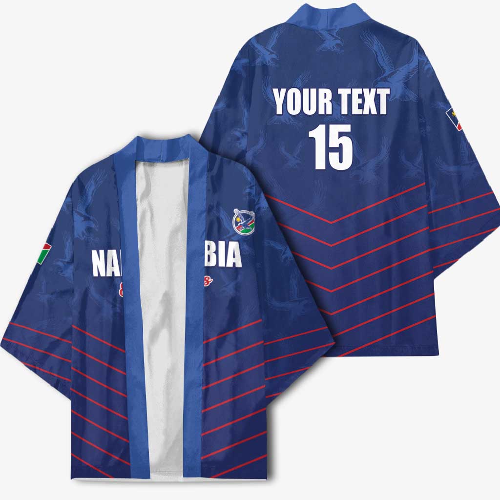 Custom Namibia Cricket Kimono Go Eagles Go