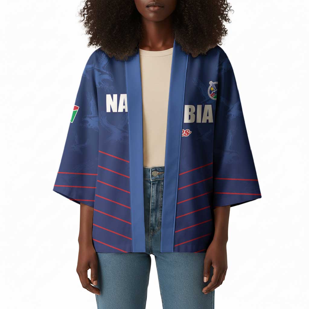 Custom Namibia Cricket Kimono Go Eagles Go