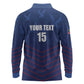 Custom Namibia Cricket Long Sleeve Polo Shirt Go Champions - African Pride