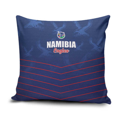 Namibia Cricket Pillow Cover Go Eagles Go