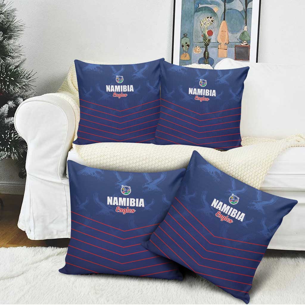Namibia Cricket Pillow Cover Go Eagles Go