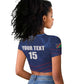 Custom Namibia Cricket Raglan Cropped T shirt Go Champions - African Pride