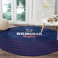 Namibia Cricket Round Carpet Go Champions - African Pride