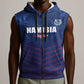 Custom Namibia Cricket Sleeveless Zip Hoodie Go Champions - African Pride