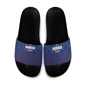 Namibia Cricket Slide Sandals Go Eagles Go