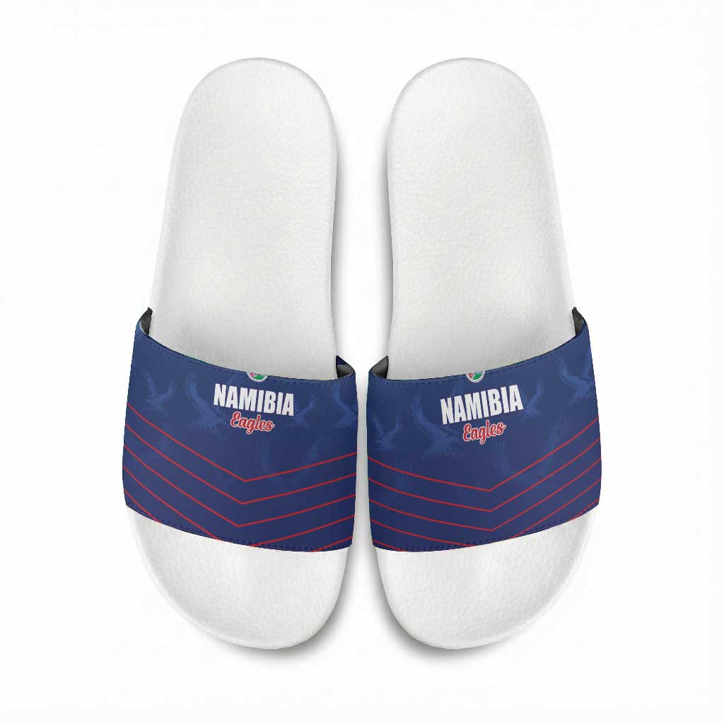 Namibia Cricket Slide Sandals Go Eagles Go