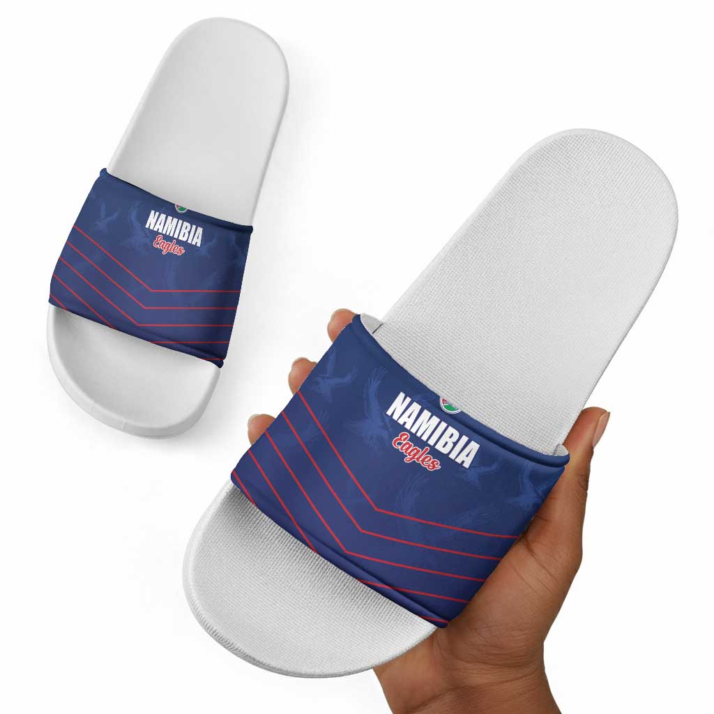 Namibia Cricket Slide Sandals Go Eagles Go