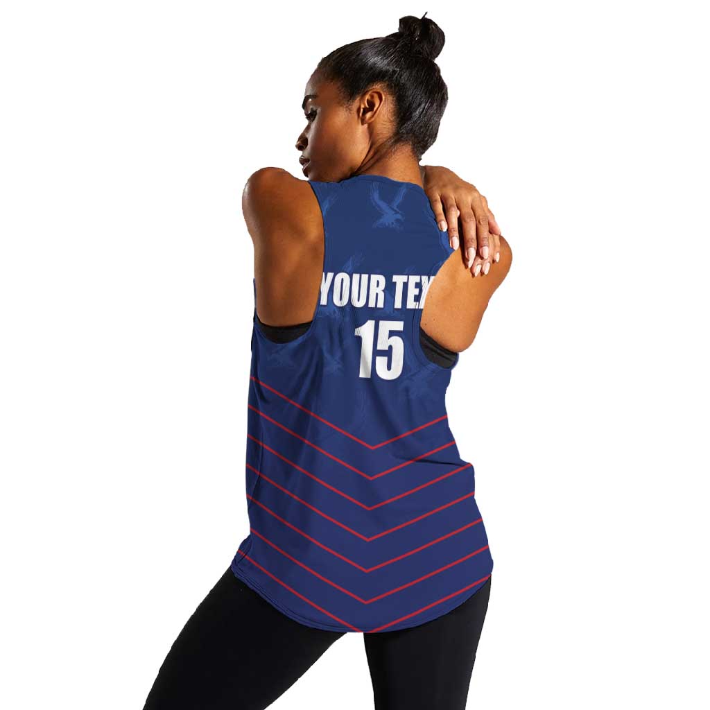 Custom Namibia Cricket Women Racerback Tank Go Champions - African Pride