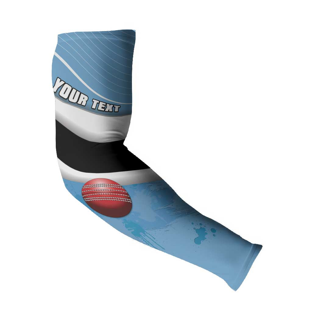 Custom Botswana Cricket Arm Sleeves Go Baggy Blues