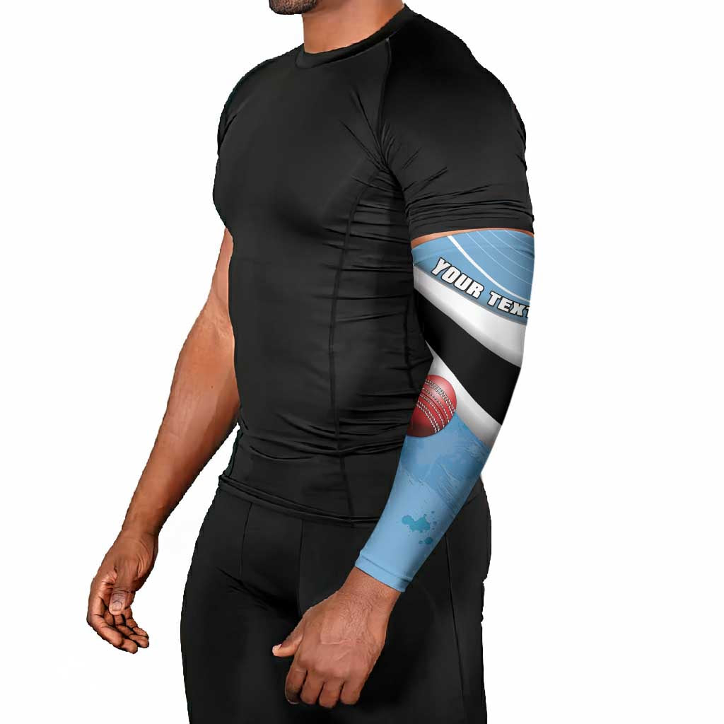 Custom Botswana Cricket Arm Sleeves Go Baggy Blues