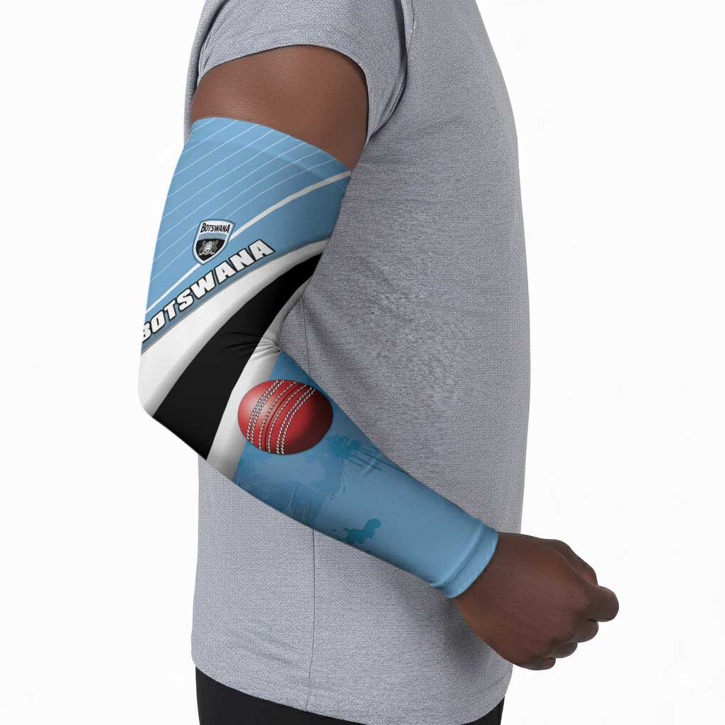 Custom Botswana Cricket Arm Sleeves Go Baggy Blues