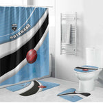 Botswana Cricket Bathroom Set Go Baggy Blues