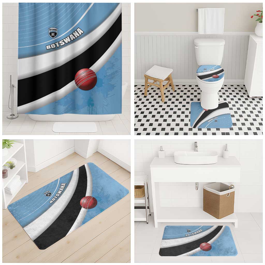Botswana Cricket Bathroom Set Go Baggy Blues