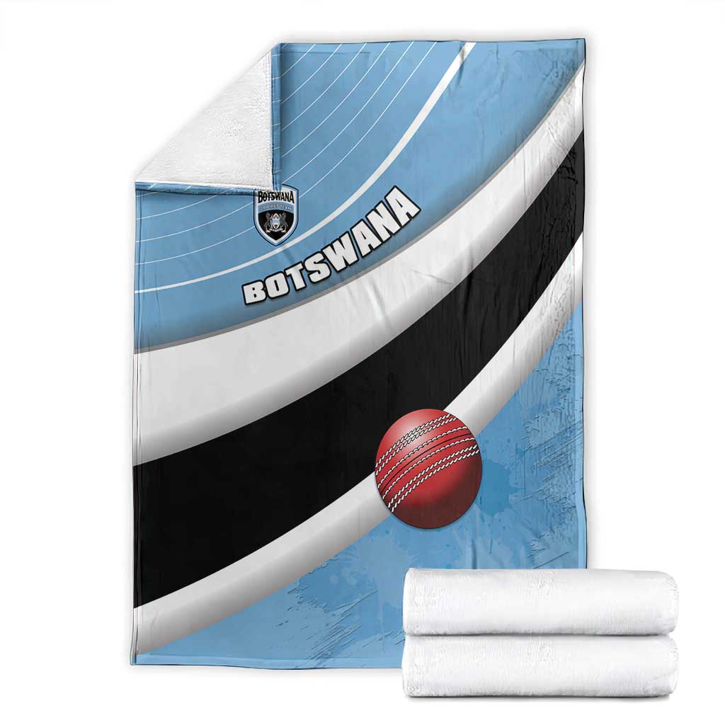Botswana Cricket Blanket Go Champions Baggy Blues - African Pride