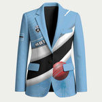 Custom Botswana Cricket Blazer Go Baggy Blues