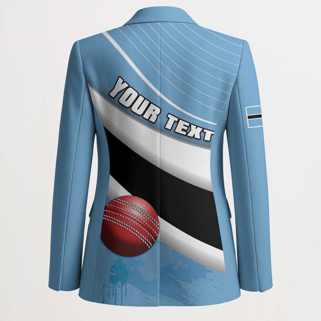 Custom Botswana Cricket Blazer Go Baggy Blues