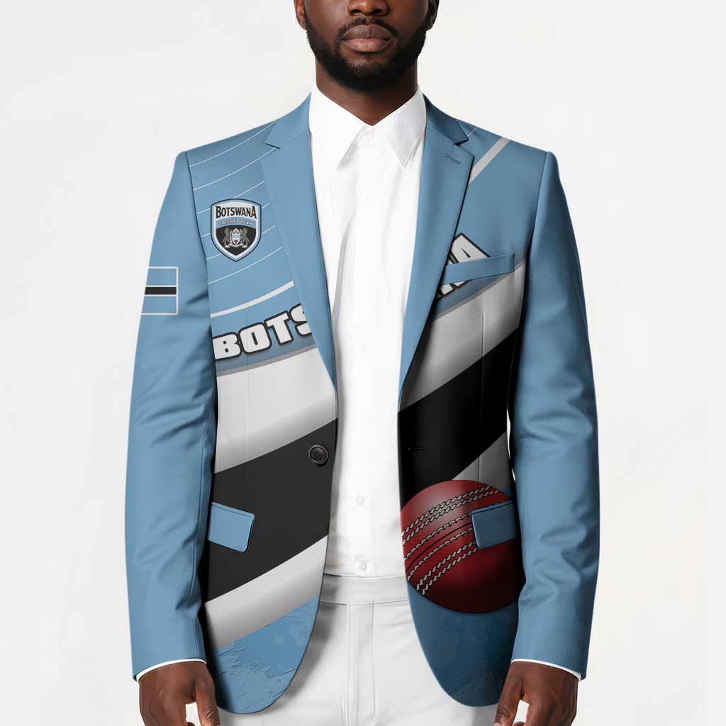 Custom Botswana Cricket Blazer Go Baggy Blues