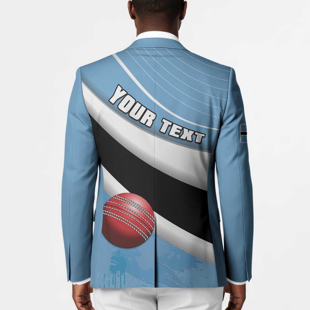 Custom Botswana Cricket Blazer Go Baggy Blues