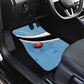 Botswana Cricket Car Mats Go Champions Baggy Blues - African Pride