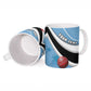Custom Botswana Cricket Ceramic Mug Go Baggy Blues