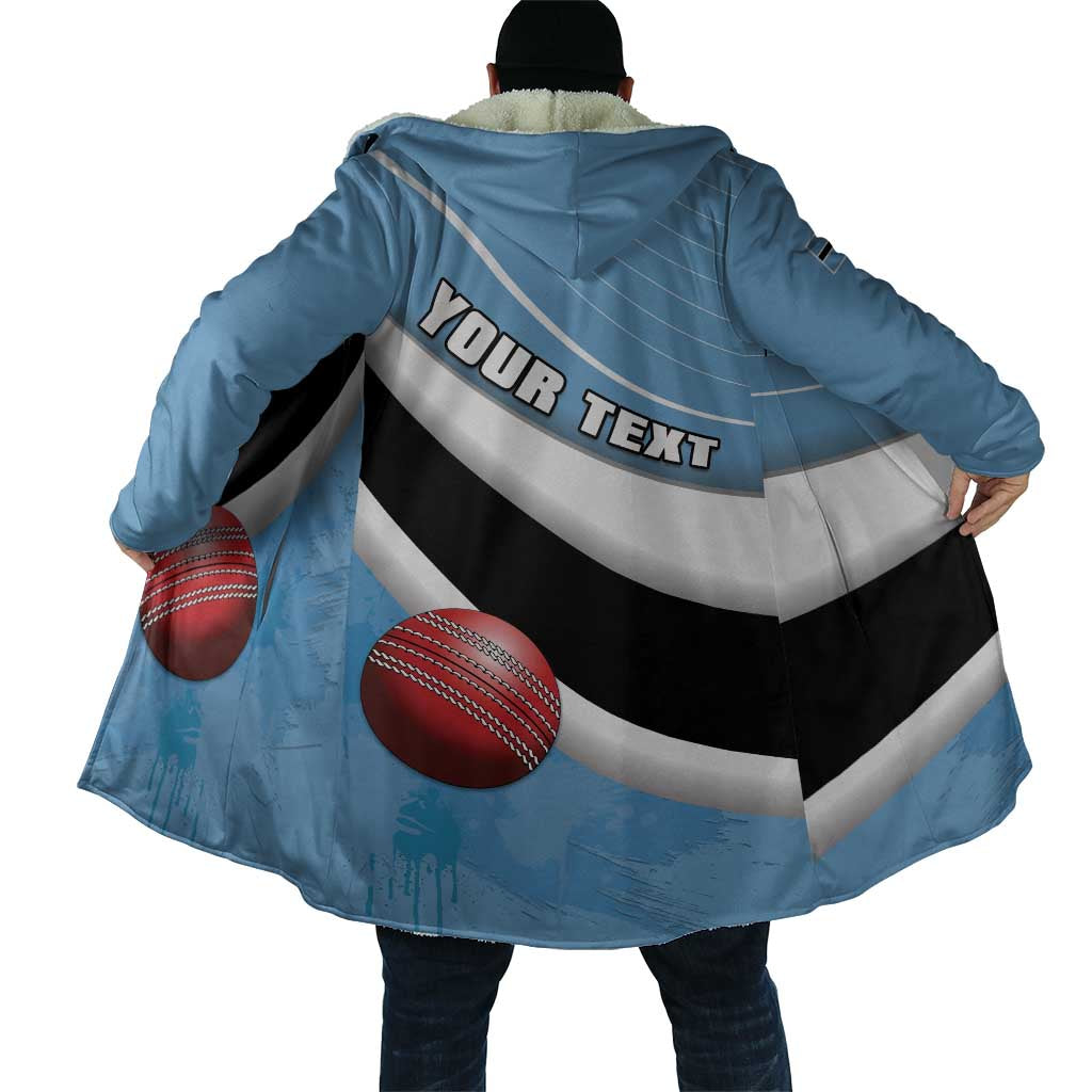 Custom Botswana Cricket Cloak Go Baggy Blues