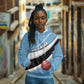Custom Botswana Cricket Hoodie Go Champions Baggy Blues - African Pride