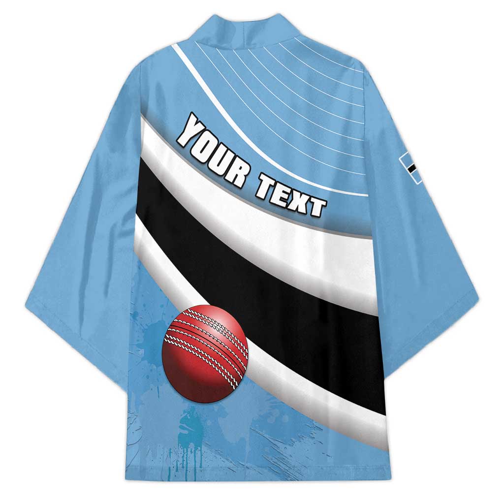 Custom Botswana Cricket Kimono Go Baggy Blues