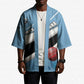 Custom Botswana Cricket Kimono Go Baggy Blues