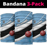 Botswana Cricket Neck Gaiter Go Champions Baggy Blues LT15