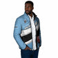 Custom Botswana Cricket Padded Jacket Go Baggy Blues