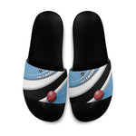 Botswana Cricket Slide Sandals Go Baggy Blues
