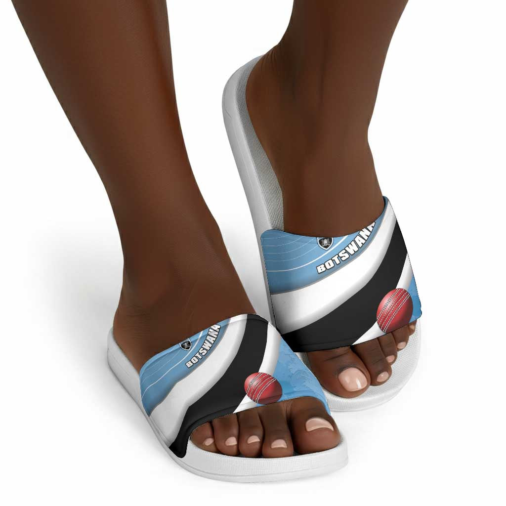 Botswana Cricket Slide Sandals Go Baggy Blues