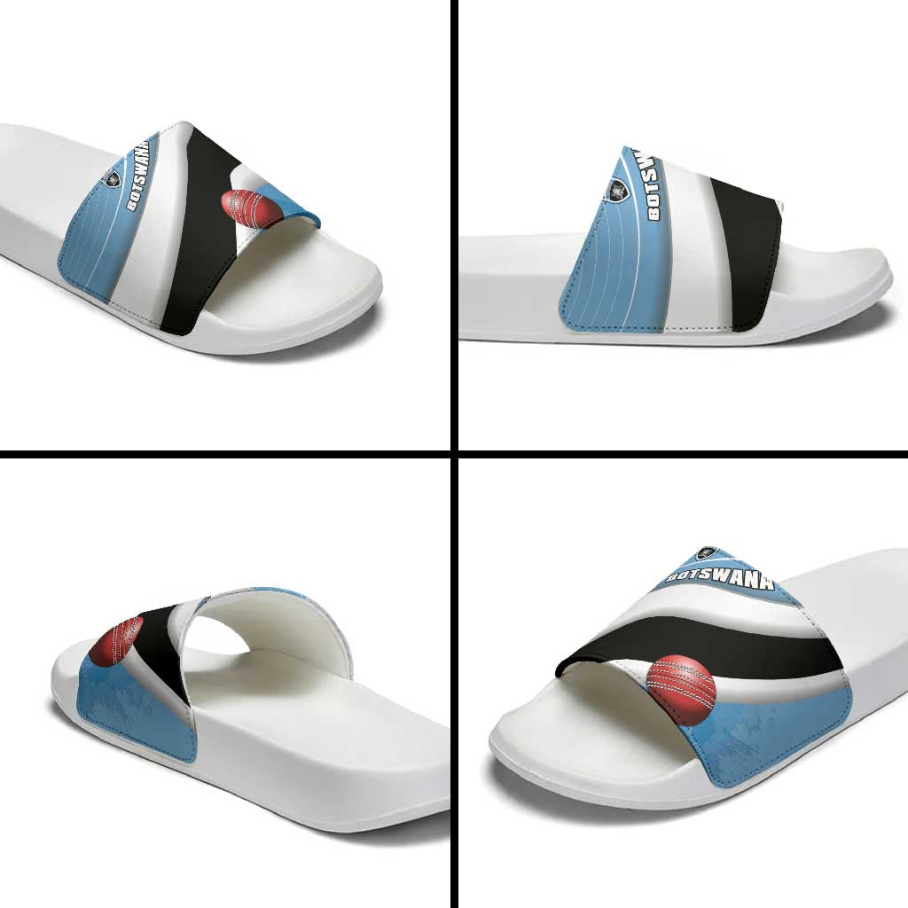 Botswana Cricket Slide Sandals Go Baggy Blues