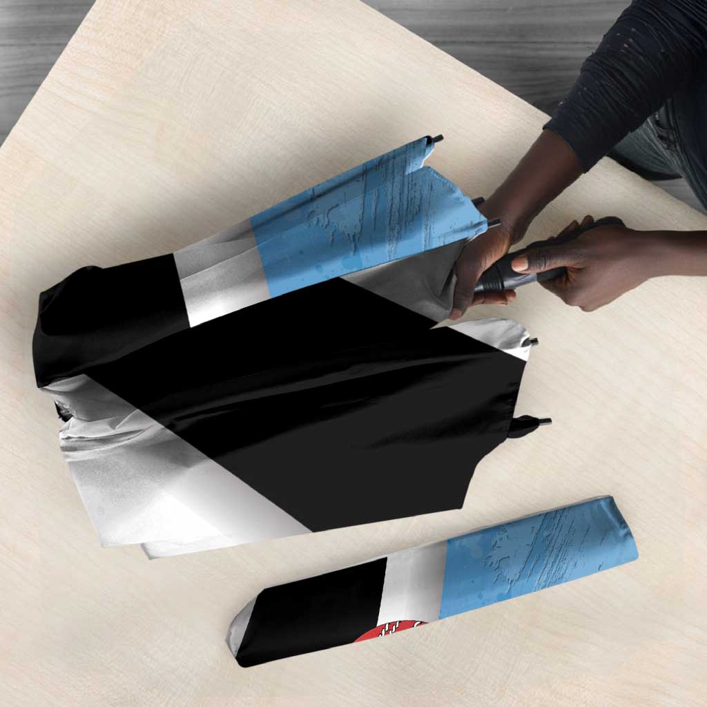 Botswana Cricket Umbrella Go Baggy Blues