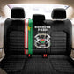 Burkina Faso Back Car Seat Cover Striped Black - Bogolan Pattern - African Pride