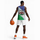 Personalized Naha ea Lesotho Basketball Jersey Coat Of Arms With Kente Pattern LT15